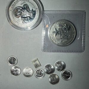 Silver Canadian Coins Collection